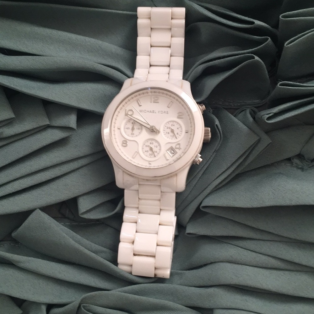 White Michael Kors Watch